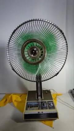 昭和レトロ扇風機 SANYO サンヨー イルミネーション 希少動作品 SANYO サンヨー EF-6JV 扇風機 お座敷扇 昭和レトロ アンティーク