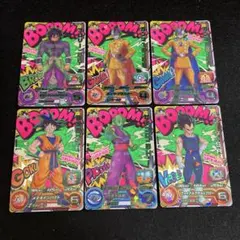 良品　ドラゴンボールヒーローズ UGM1 SCP コンプ　6枚　〆360