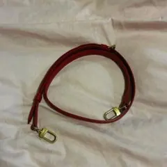 値下げ❣️LOUIS VUITTON ショルダーストラップ 赤 金具