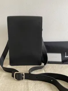 ＊ダンヒル＊ハムステッドロゴ＊レザーショルダーバッグ＊カード・収納袋付き＊のサムネイル