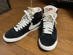 【ほぼ未使用】NIKE BLAZER MID SUEDE VNTG ブラック