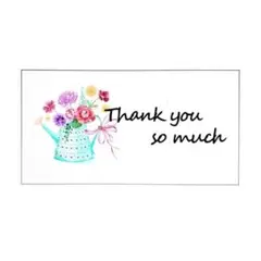 【No.20-3】サンキューシール★フラワー