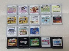 ニンテンドー3DS / DS ゲームソフトセット18個 まとめ売り