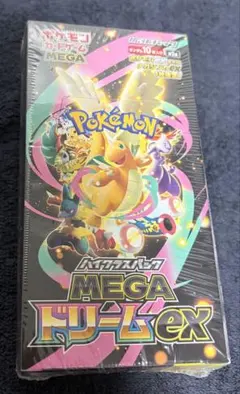 ポケモンカードゲーム メガドリームex 未開封BOXシュリンク付き - メルカリ