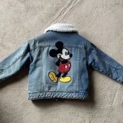 zara ミッキーマウス デニムジャケット 98cm