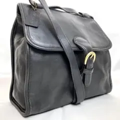 【美品】オールドコーチ　ショルダーバッグ　ハンドバッグ　USA製　ヴィンテージ