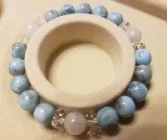 天然石ラリマーブレスレット