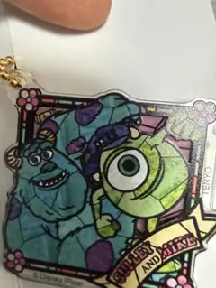 PIXAR 二層アクリルキーホルダー サリー＆マイク