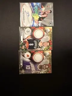 2025-26 Topps NBA RC Relic Auto 3枚セット