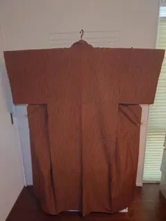 美品　洗える着物　小紋　胴抜き