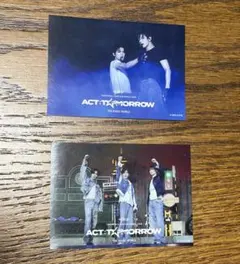 ビハインドフォトステッカー TOMORROW X TOGETHER 2枚セット