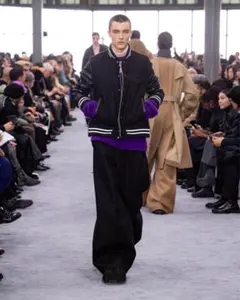 sacai 24aw wool melton wide pants サイズ2 2026年最新】sacai 24aw wool meltonの人気アイテム - メルカリ