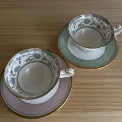 ♥ノリタケ フロレンシア カップ＆ソーサー、プレート トリオ 未使用