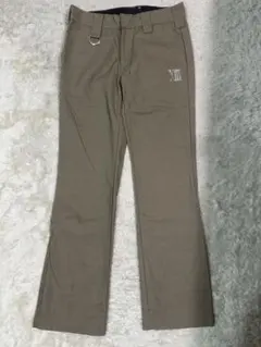 【美品】THIRTEEN JAPANカーキ チノパン XIII ストーン装飾42