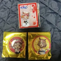 ベルノライト　ラウンドワン　アクスタ＆缶バッジセット