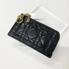 DiorCaroCosmosジップカードホルダー カナージDIORカードケース - メルカリ