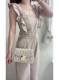 グレイル　フリル　オールインワン　サロペット