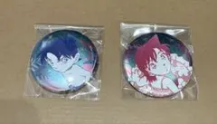 名探偵コナン コナンランド 公式アプリ さざ波　缶バッジ　工藤新一・毛利蘭