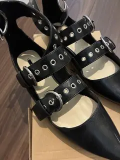 ZARA BASIC フラットシューズ　24cm