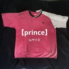 【美品】　prince テニス　ゲームシャツ　テニスウェア　ピンク　LLサイズ