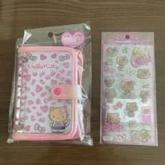 ハローキティーシールバインダーコギャル&ドロップジェリーハローキティー日焼け