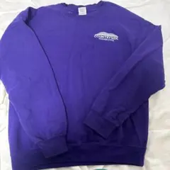 パープル　トレーナー