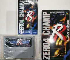貴重！スーパーファミコン ゼロヨンチャンプ ダブルアール 箱説明書つき