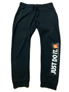 NIKE ナイキ JUST DO IT. スウェット ジョガーパンツ ブラック