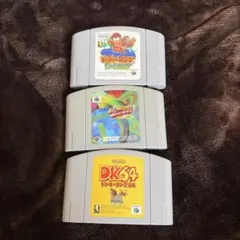 NINTENDO64 ソフト 3本セット　動作確認未
