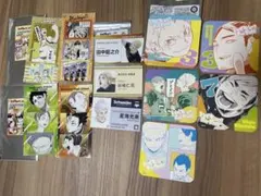 ハイキュー シール ステッカー 名刺 アートコースター グッズセット