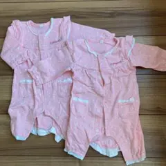 ロンパース　双子セット