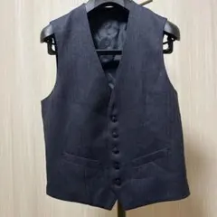 ORIHIKA ダークグレー スーツベスト