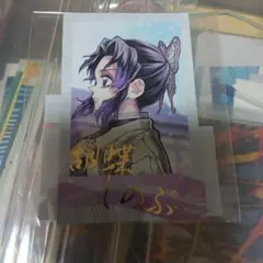 鬼滅の刃 胡蝶しのぶ 繋ぐ 描き下ろし チェキ風ブロマイド　WEBSHOPくじ