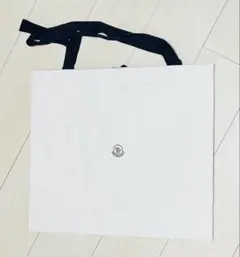MONCLER ショップ袋 ショッパー ホワイトのサムネイル