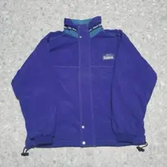90s GEORGIA マウンテンジャケット　エメラルド サイズL ナイロン