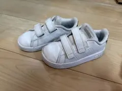 adidas ベルクロスニーカー ホワイト