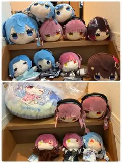 ホロライブ 寝そべり パペットぬいぐるみ　16個セット