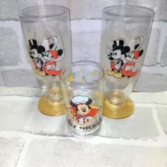 アンバサダーホテル　シェフミッキー　グラス　３点　ディズニーリゾート