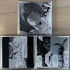 DEATH NOTE(デスノート) 夜神月 他 アクリルコースター 3点