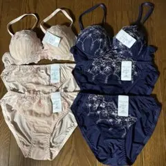 新品未使用　ブラ&ショーツ　2セット　6点　Lサイズ