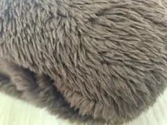 SALE✨【1点のみ】広幅♡両面ボア生地 ロングボア ダークブラウン