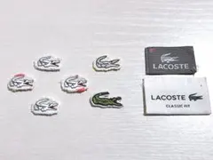 LACOSTE ラコステ　刺繍　ワッペン　タグ　ワニ