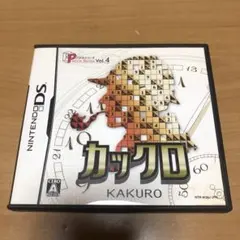 ニンテンドー　DS ソフト　カックロ パズルシリーズ Vol.4 KAKURO