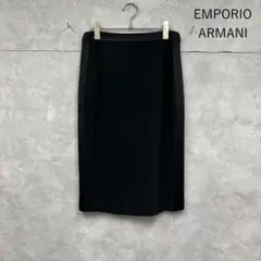 EMPORIO ARMANI 同色切り替えし スカート　イタリア製 N2530のサムネイル