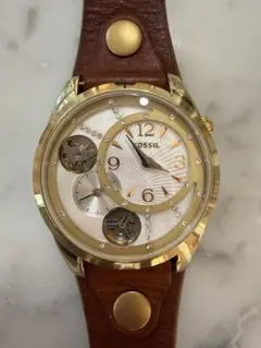 FOSSIL ME1083 レディース 腕時計 レザー オープンハートのサムネイル