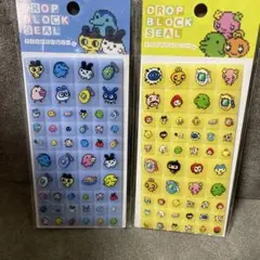 タイルみたいなシール　たまごっち　DROP BLOCK SEAL シール　正規品
