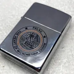 美品☆ZIPPOライター ☆パラオ共和国 シルバー 1995年製 着火OK - メルカリ