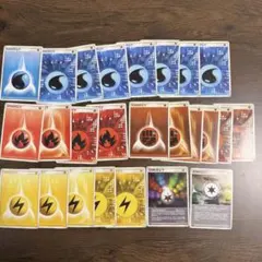 ポケモンカード 基本エネルギー 25枚 まとめ売り 2003年〜2005年のサムネイル