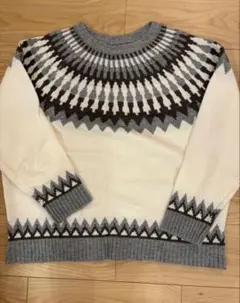 CPCM ノルディック柄 セーター M