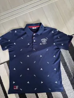 FILA GOLF ポロシャツ ネイビー Mサイズ
